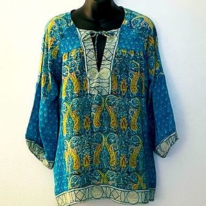Tolani Silk Tunic